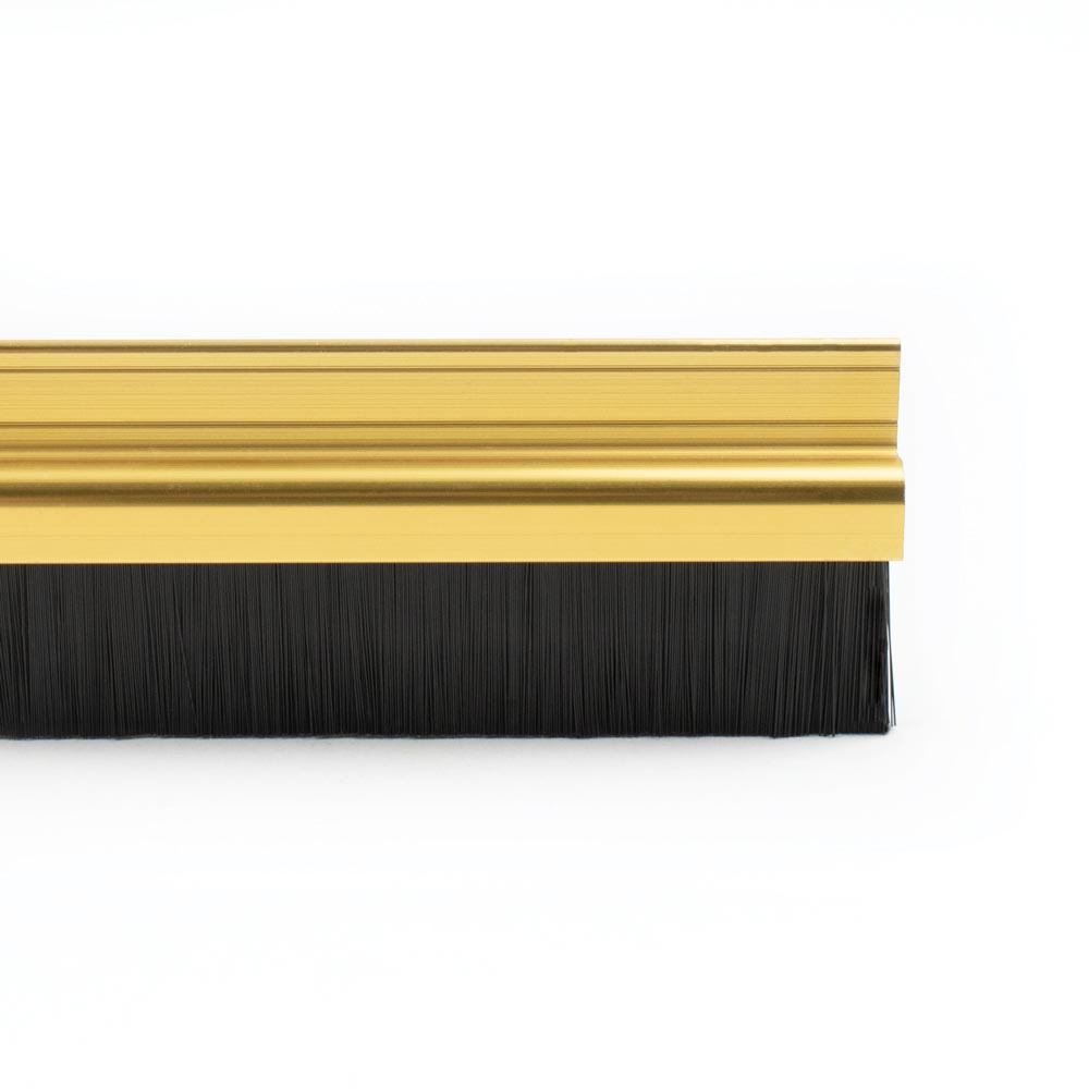 Exitex Brush Strip 18mm Bristle - 914mm - Gold